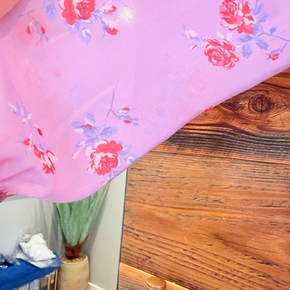 Shabby Chic Lilac Floral Bodysuit NWT - Picture 4 of 6